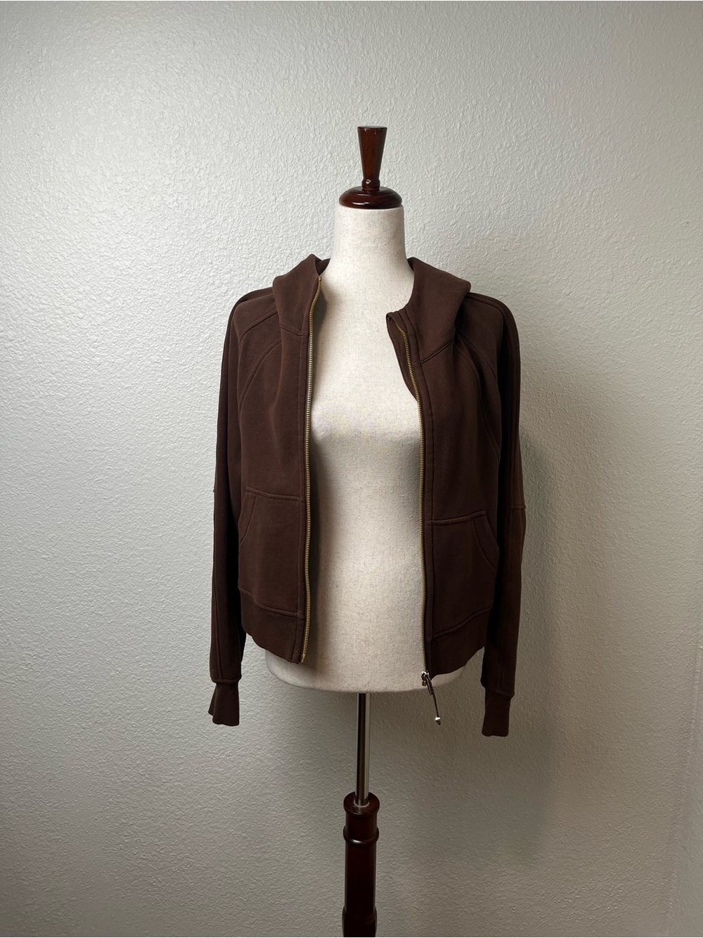 Lululemon Brown Scuba Zip Hoodie Size XS/S - Picture 8 of 9